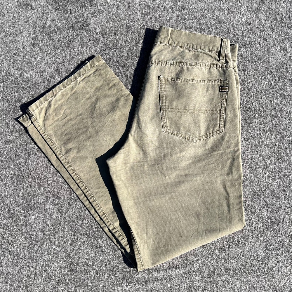 Eddie Bauer Men's 4880 Straight Fit Twill Pants Men's‎ Size 34x34